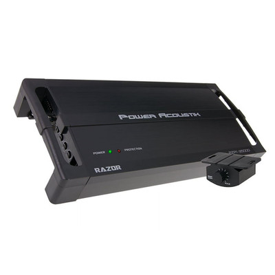 Power Acoustik RZR1-2500D Amplifier, Razor Series Subwoofer 1-Channel Amplifier,