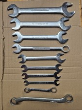 Set of 10 Britool (England) Whitworth Vintage Spanners (1950s/1960s)