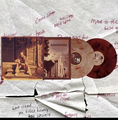 The Marshall Mathers LP 25th Anniversary 2LP Marble Vinyl Limited Edition SEALED