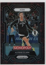 2024 Panini Prizm Monopoly WNBA #7 Alysha Clark Red Classic Icons Prizms