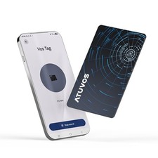 Air Tag Smart Card Pro for Android  iOS, Dual System Rechargeable Wallet Tra...