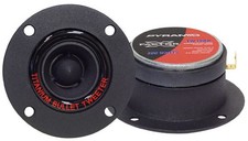 New Pyramid TW18BK 3.25'' 300 Watt Aluminum Die-Cast Super Titanium Tweeter