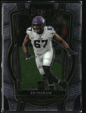 2022 Panini Select Ed Ingram #236 RC Minnesota Vikings