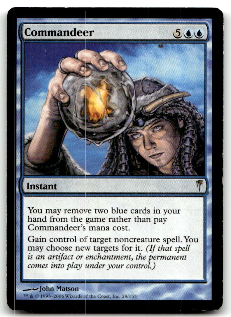 Commandeer #29 (MP) Coldsnap CSP Magic MTG