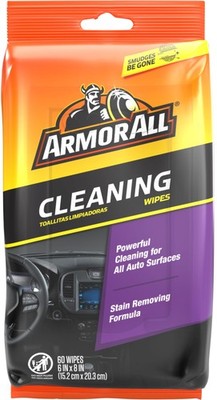 Armor All Car Interior Cleaner Wipes Interior Cleaning Wipes for Cars Trucks