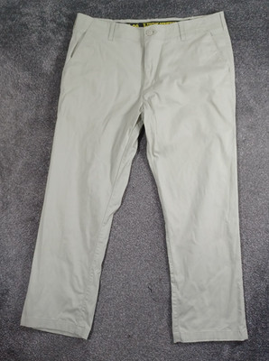 Lee Herren Chino Hose W38 L29 X-Treme Comfort Straight Leg Beige mit Stretch
