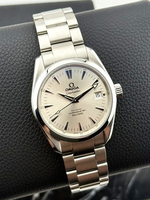 Omega Seamaster Aqua Terra Silver Dial 150m - 2504.30 - 36mm - Clean Men s Watch