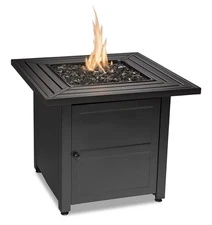 Endless Summer Propane Gas Outdoor Fire pit Table With Steal mantel.
