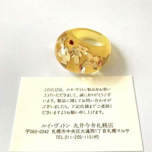 Louis Vuitton Berg Unclosure Ring Clear m12_0624 - Picture 2 of 12