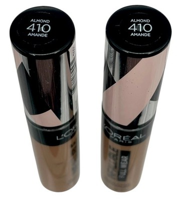 2 Pack L'Oreal Infallible Full Wear & 24 Hour Concealer 410 Almond