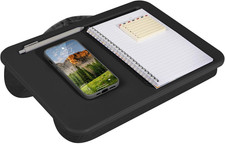 LAPGEAR Compact Lap Desk   Black, Fits 14" Laptops