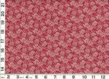 Small Light Red Daisy Flowers Quilting Sewing Fabric by the Yard 1148