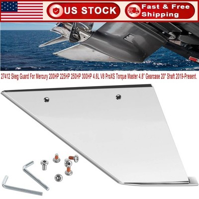 27412 Skeg Guard Marine Stainless Steel Protector for Mercury 200-300 hp 2019+