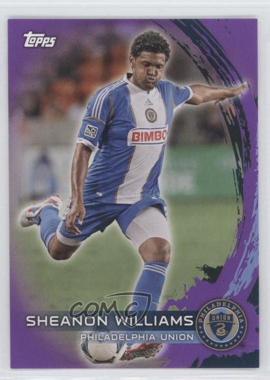 2014 Topps MLS Purple 59/99 Sheanon Williams #104 0m1