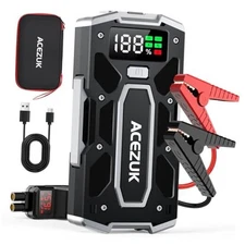 Battery Jump Starter, 8000A Jump Smart(All Gas/10.0L Diesel), Portable Car M02