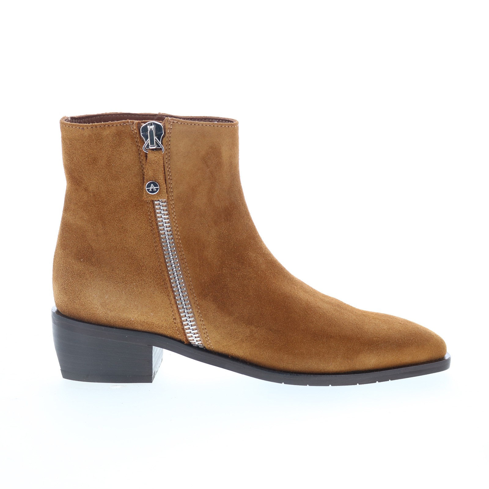 Aquatalia Felice Waterproof L467532 Womens Brown Suede Ankle & Booties Boots 8.5