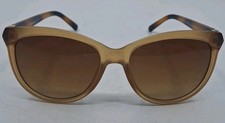 Lucky Brand Womens Sunglasses Cat Frosted Matte Brown D933 56-18 145