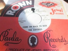 1970 THE OXFORDS Come back To Beer US WL Promo 7' Paula 331 Garage Psych NM/VG