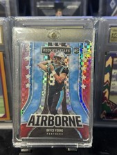 2023 Panini Rookies & Stars - Airborne Bryce Young #AI-5 Red Plaid Prizm (RC)