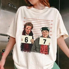 Funny Six Seven 6 7 Meme 67 Trend Christmas Tee, Funny Xmas Gift Shirt S-5XL