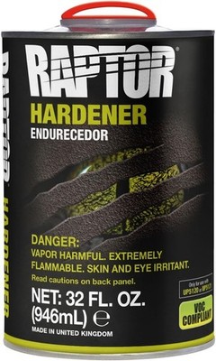 UPOL 826 Raptor 1 Liter Standard Hardener - Waterproof & UV Resistant, Tintable
