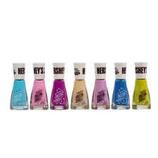 7 PACK Sally Hansen Insta-Dri Hershey's Cookies n' Creme Nail Polish Set