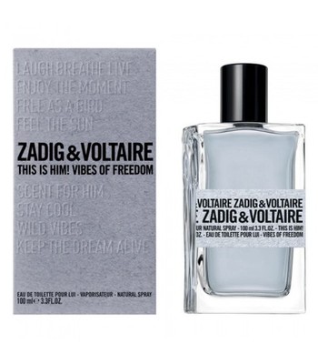 Zadig & Voltaire Men's This Is Him! Vibes Of Freedom EDT 3.4 oz Fragrances