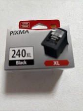 Genuine Canon 240 XL Fine Black Ink Cartridge New Sealed