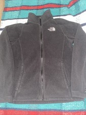 The North Face Women s Size Medium Black Full Zip Fleece Sweater Jacket