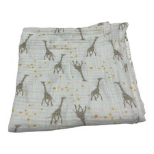 Aden Anais Essentials Giraffe and Stars Cotton Muslin Swaddle Baby Blanket