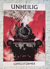 ORIGINAL Autogramm von Unheilig. pers. gesammelt. 100% ECHT. DER GRAF. GROSSFOTO