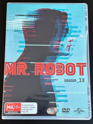 MR. ROBOT: SEASON 3.0 - Christian Slater, Rami Malek - 3 DVDs Series