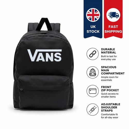 Unisex VANS Backpack Old Skool Print Rucksack School Sports Travel Bag
