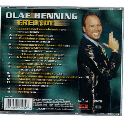 Freunde von Olaf Henning | CD Album 2002 | Sehr gut