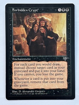 Forbidden Crypt - Mirage - Magic: The Gathering - MtG