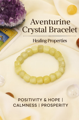 Einzigartiges Design Aventurin facettiert 205,Cts dehnbar Armband Perlen RK 75 AZ20