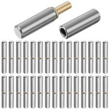2-1/2 inch Weld-On Barrel Hinges 30 Pack Heavy Duty for Swing Gate Door