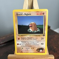 BROCK'S DIGLETT 67/132 COMMON GYM CHALLENGE POKEMON UNLIMITED