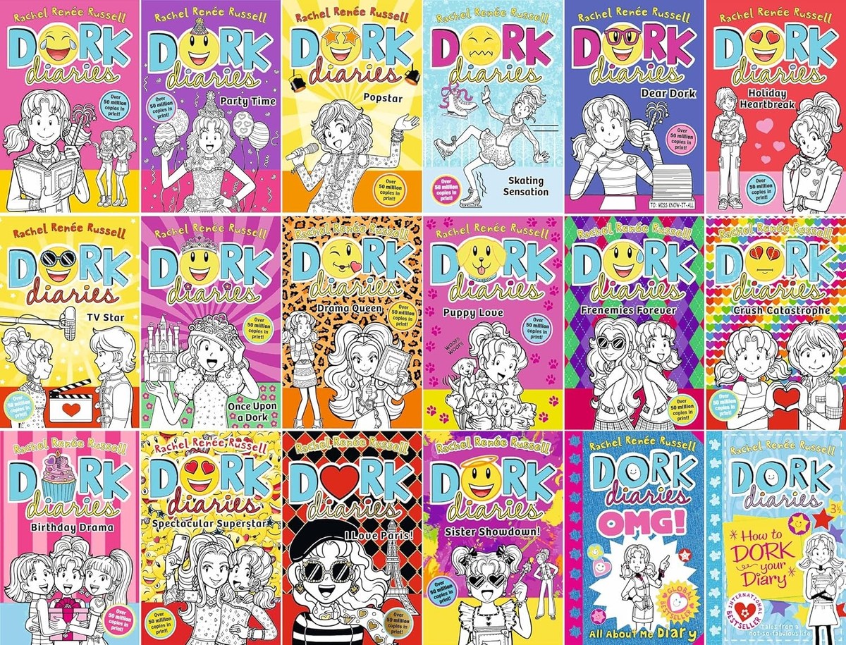 DORK Diaries 18冊 Dork Diaries 18-Book Collection Set with Dork Diaries OMG! and 3.5