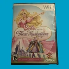 Barbie and the Three Musketeers (Nintendo Wii, 2009) Complete CIB