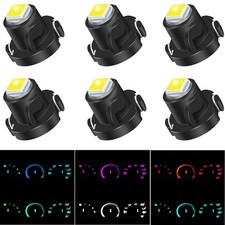 6pcs T4t4.2 Neo Wedge Bulbs Panel Ac Heater Climate Control Light Led Bulb Kit 6pcs T4t4.2 Neo Wedge Bulbs Panel Ac Heater Climate Control Light Led Bulb Kit