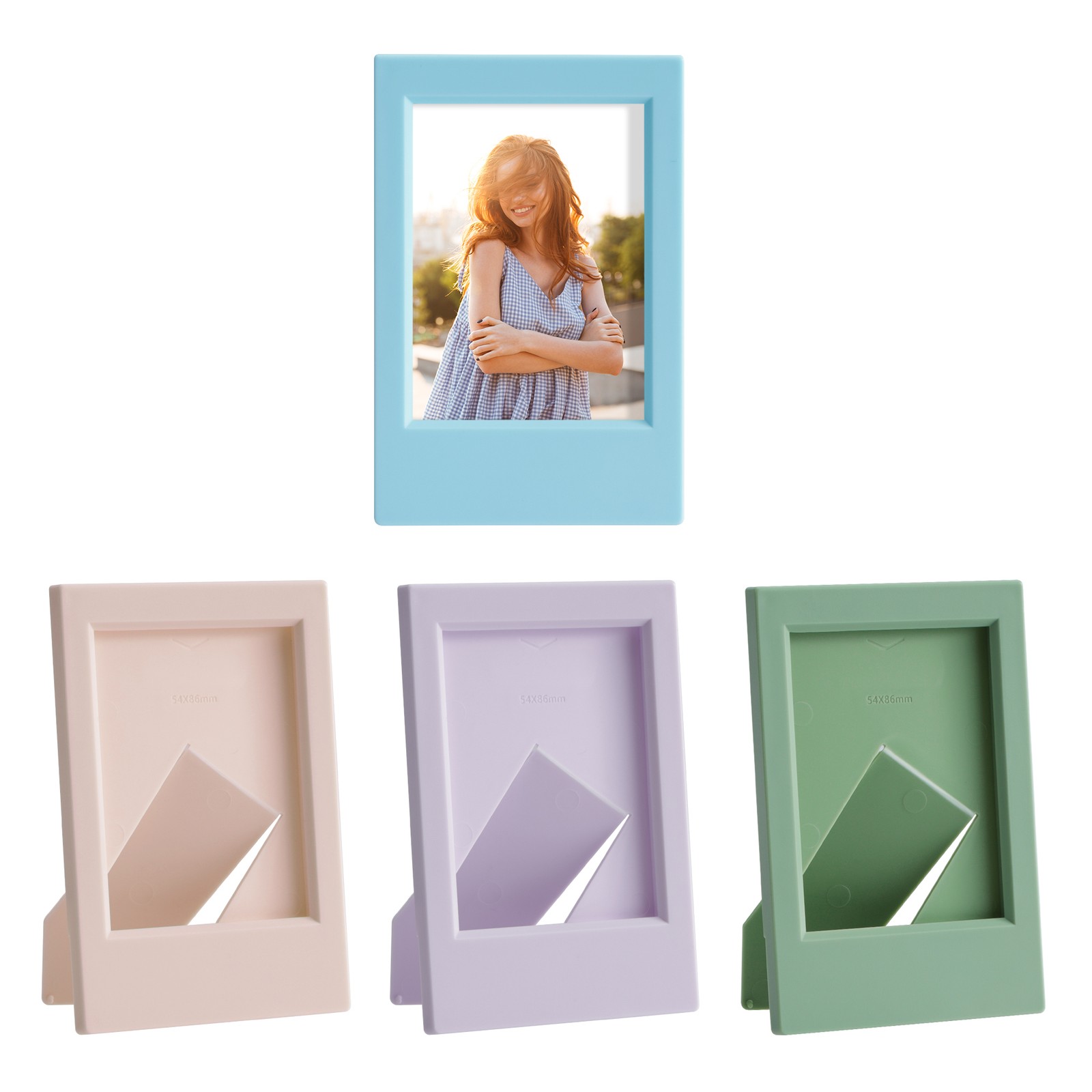 4x Mini Bilderrahmen - Fotorahmen fr Sofortbildkamera Fotos - Bilder Rahmen 1690₽