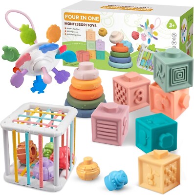 in Montessori Toys for Babies, Food-Grade Silicone Sensory