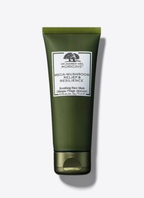 ORIGINS Mega-Mushroom Relief & Resilience Soothing Face Mask 2.5oz - New