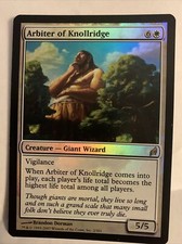 MTG - Lorwyn - Arbiter of Knollridge - Foil - NM