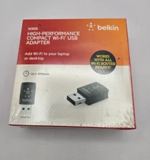 Belkin High Performance Compact Wi-Fi USB Adapter N300