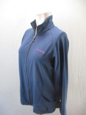 Columbia TITANIUM Size M Womens Full Zip Stand Collar Pocket Athletic Jacket 274