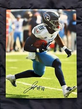 JhaQuan Jackson Autograph Signed 8x10 Photo NFL Football Tennessee Titans