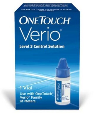 LIFESCAN ONE TOUCH VERIO CONTROL SOLUTION - LONG DATED 