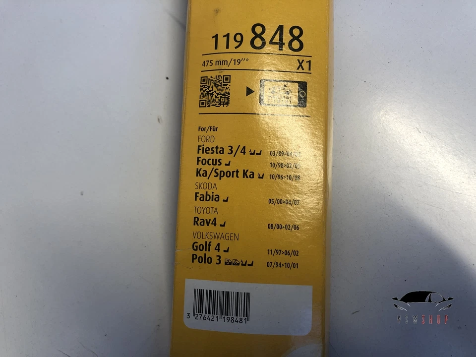 WISCHBLATT ABARTH ALFA CHEVROLET CHRYSLER CITROEN DAEWOO 84-> - Bild 2 von 4